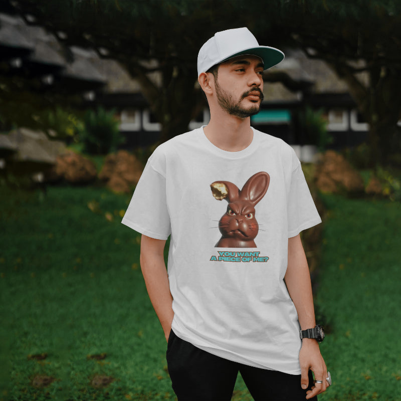 Easter chocolate bunny T-shirt You want a piece of me