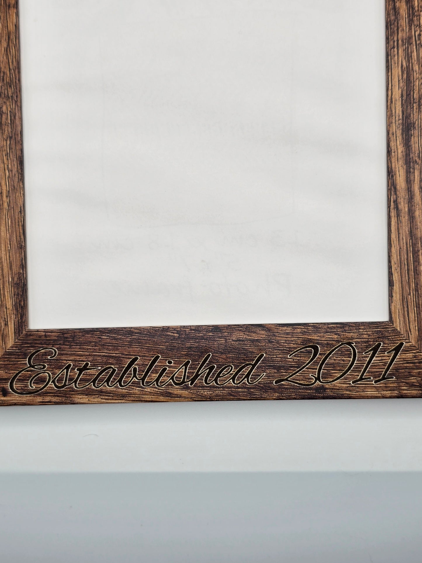 Personalized Picture Frame for Family & Pets – Custom Photo Frame Gift, Customizable Keepsake for Home Decor, Unique Memory Display