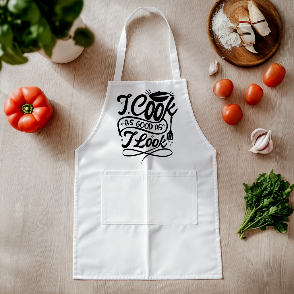 I Cook As Good As I Look Apron