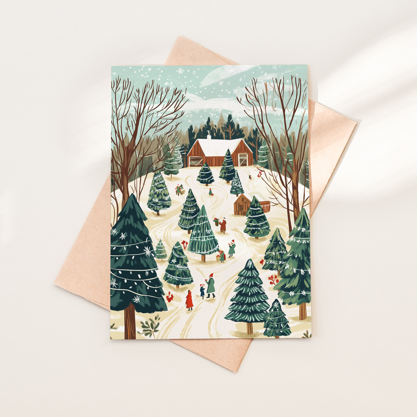 Christmas Tree Farm Personalized Holiday Cards