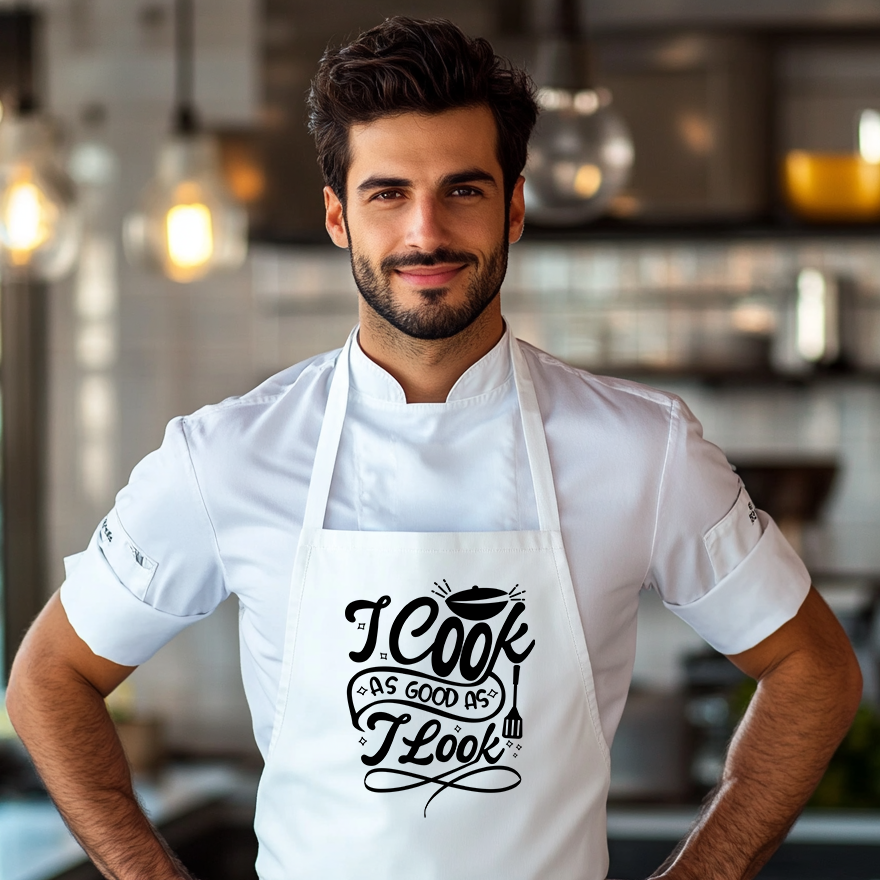 I Cook As Good As I Look Apron
