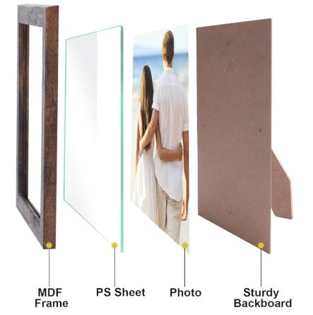 Personalized Picture Frame for Family & Pets – Custom Photo Frame Gift, Customizable Keepsake for Home Decor, Unique Memory Display