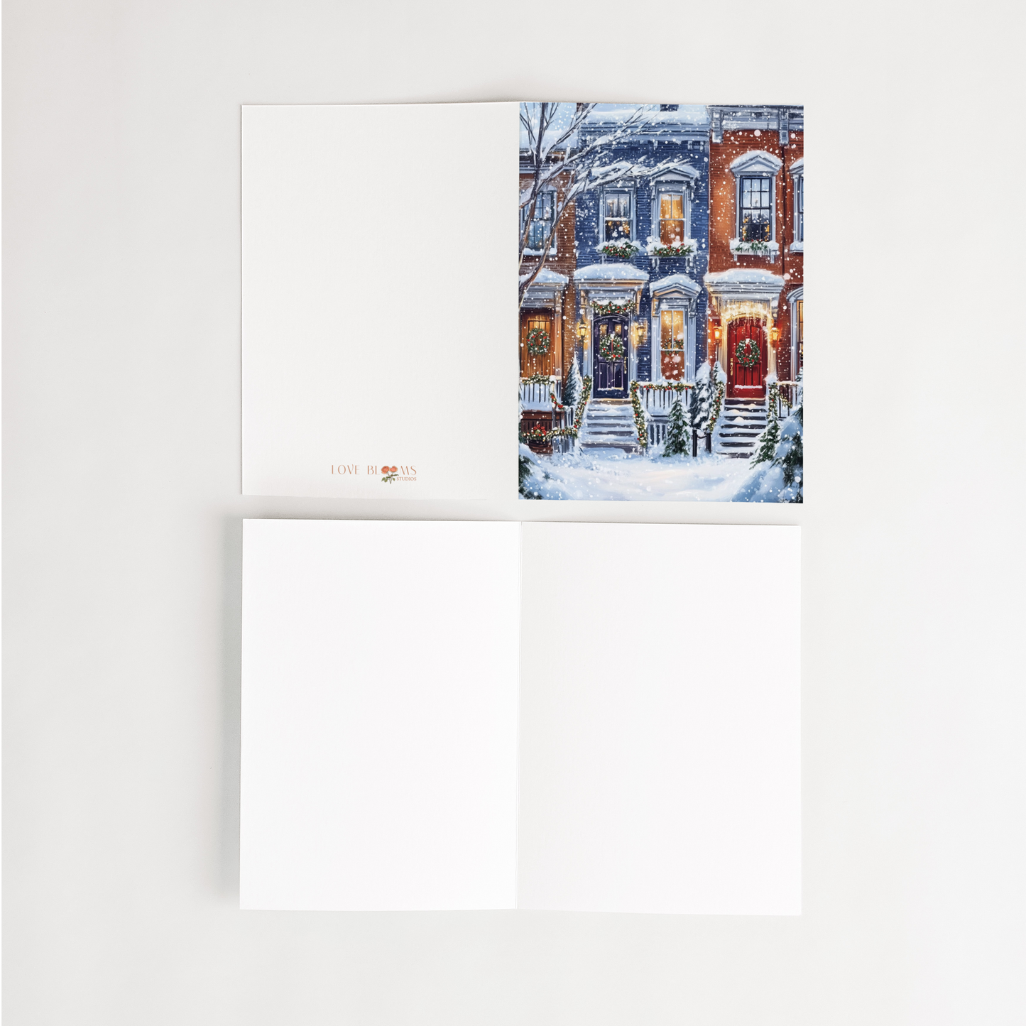 Row Homes Christmas Cards