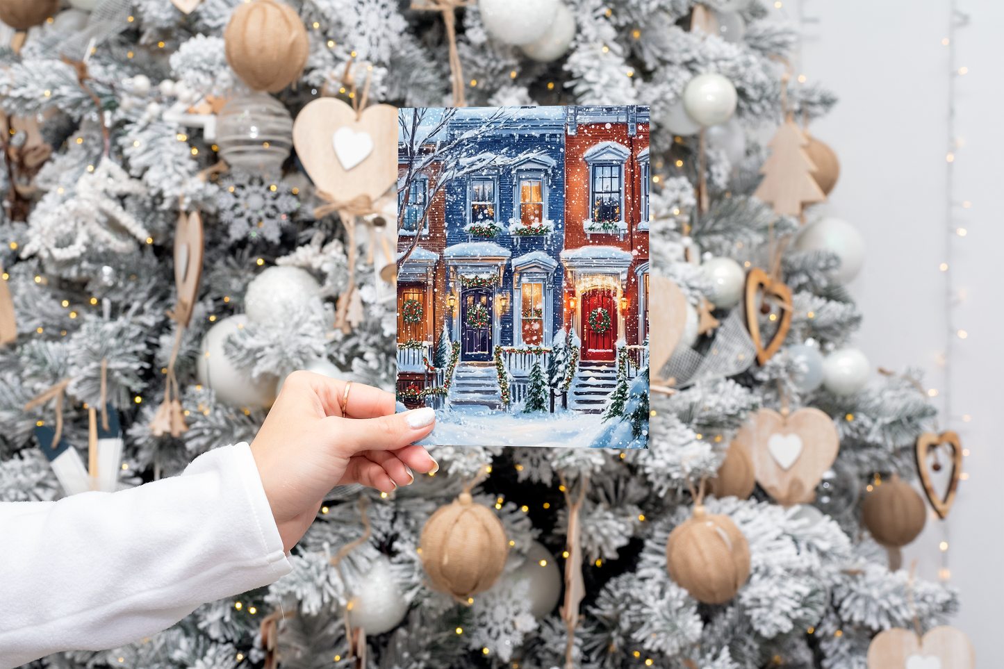 Row Homes Christmas Cards