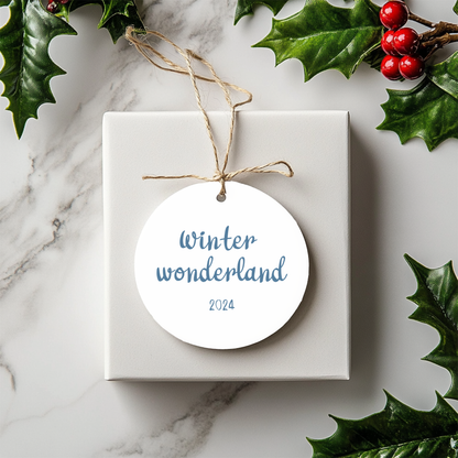 Winter Wonderland 2024 Christmas Ornament