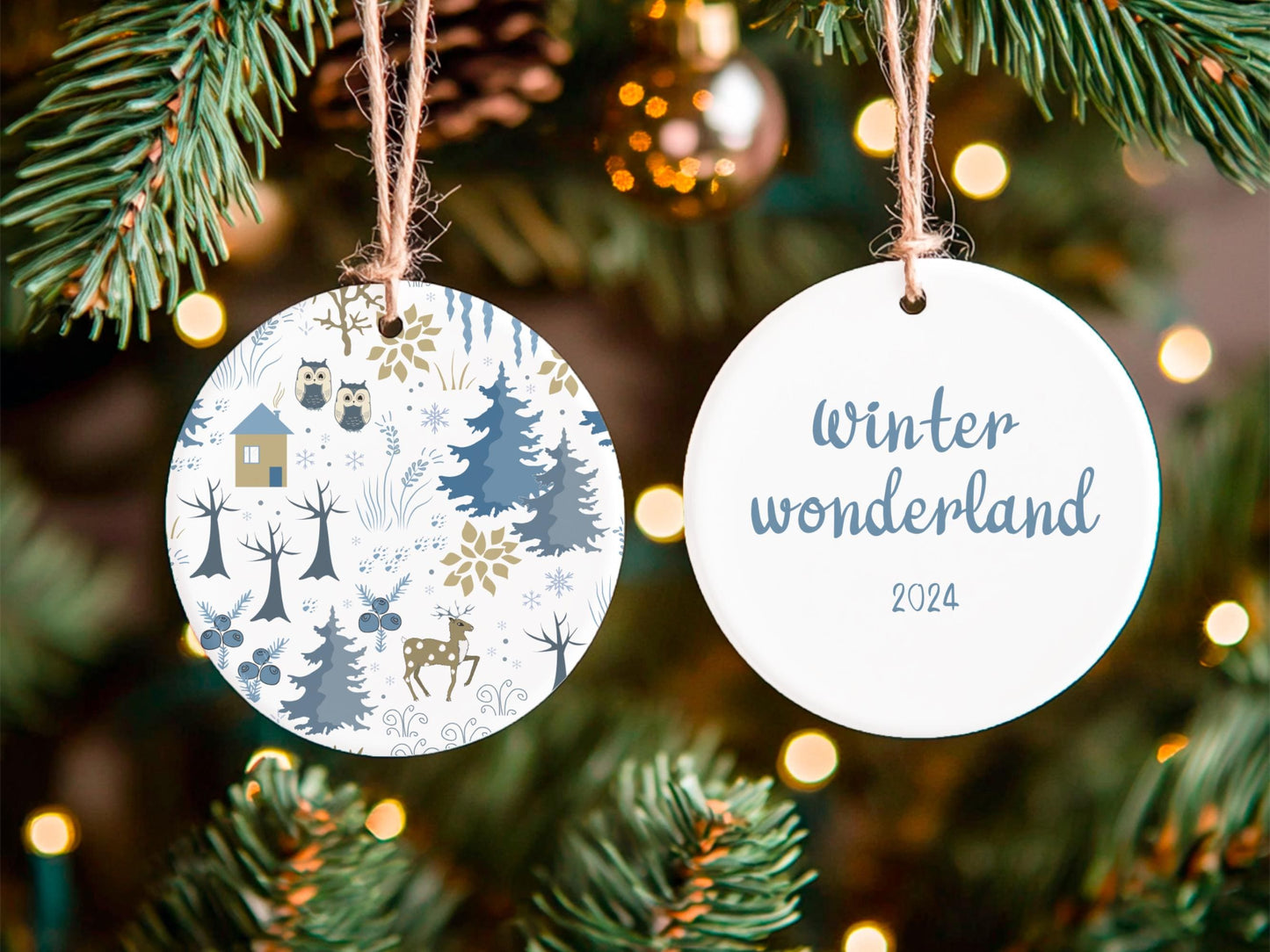 Winter Wonderland 2024 Christmas Ornament