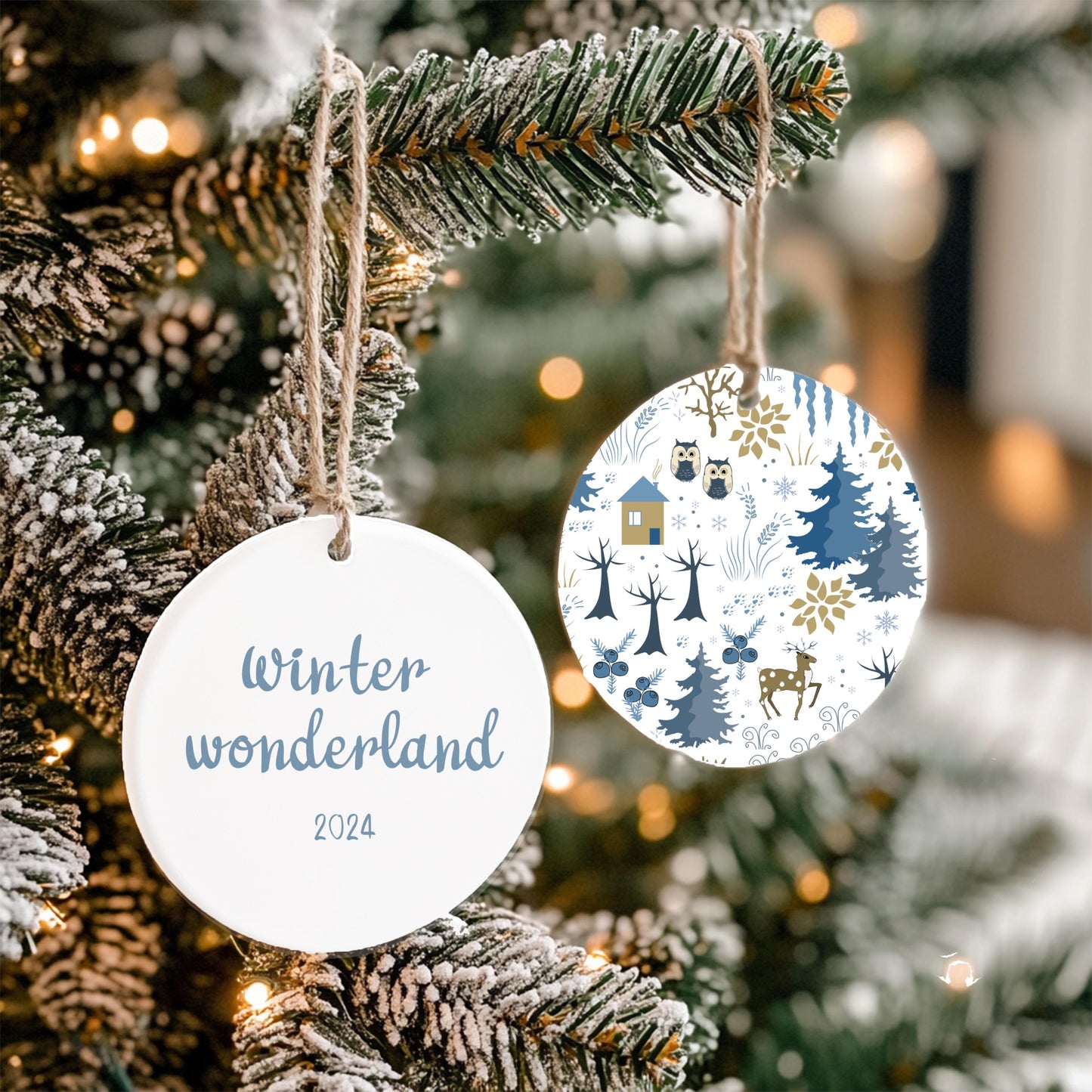 Winter Wonderland 2024 Christmas Ornament