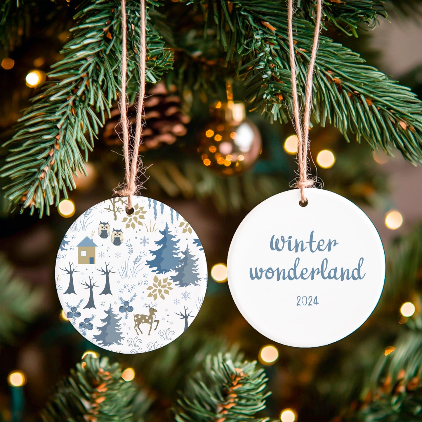 Winter Wonderland 2024 Christmas Ornament