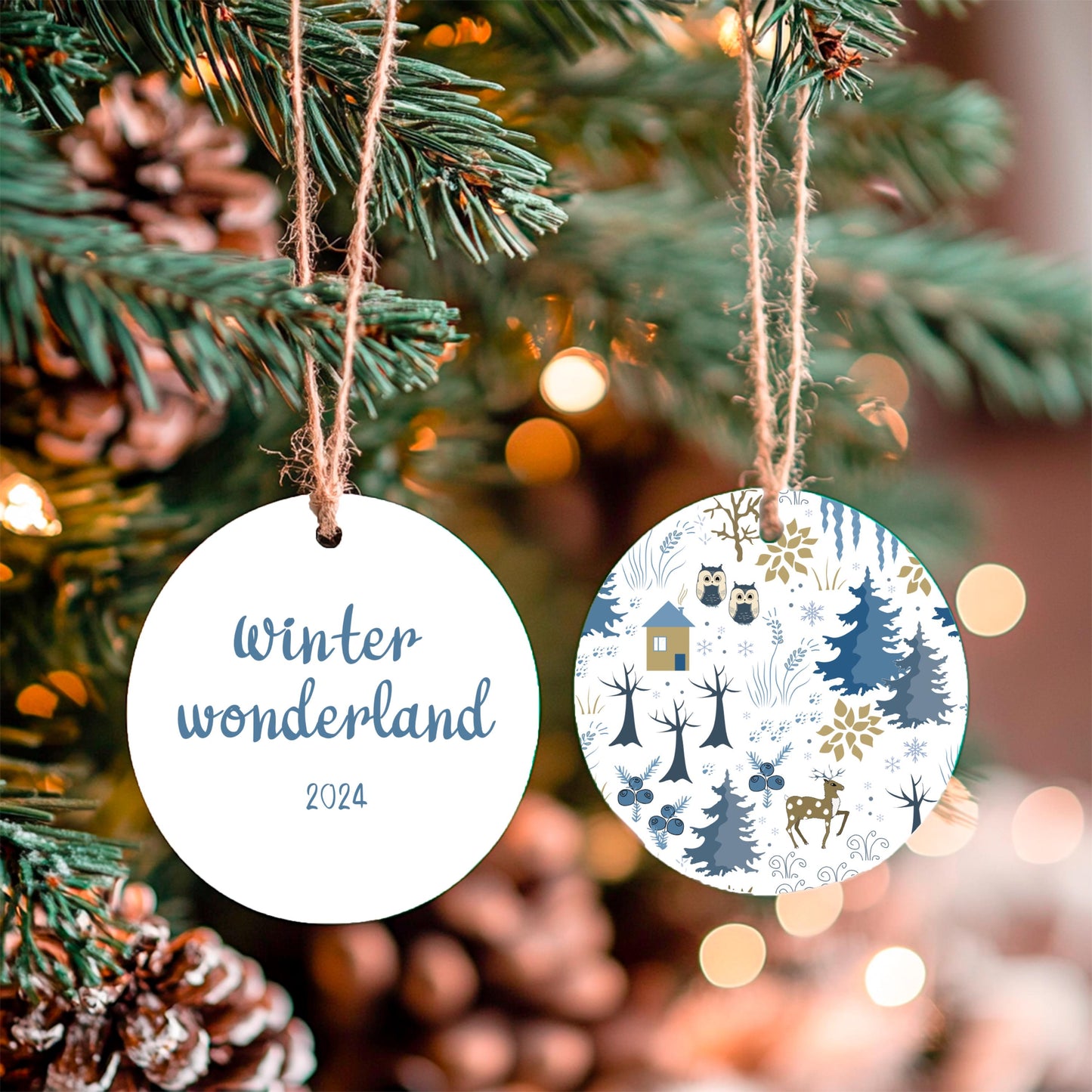 Winter Wonderland 2024 Christmas Ornament